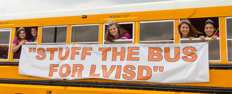 Stuff the Bus for LVISD